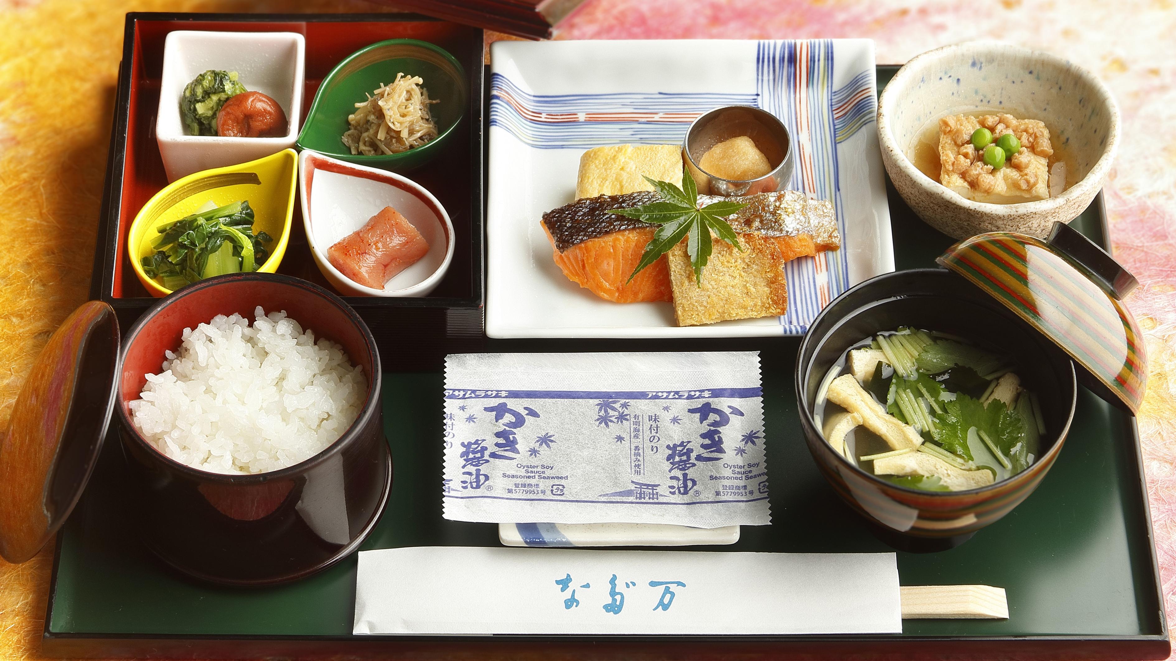 なだ万和定食朝食イメージ